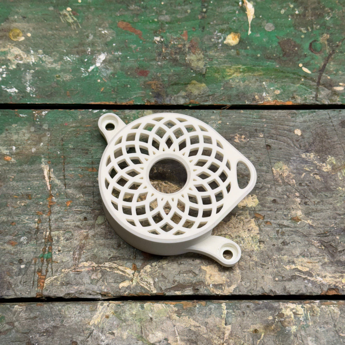 WHITE EDITION Plastic Motor Cover